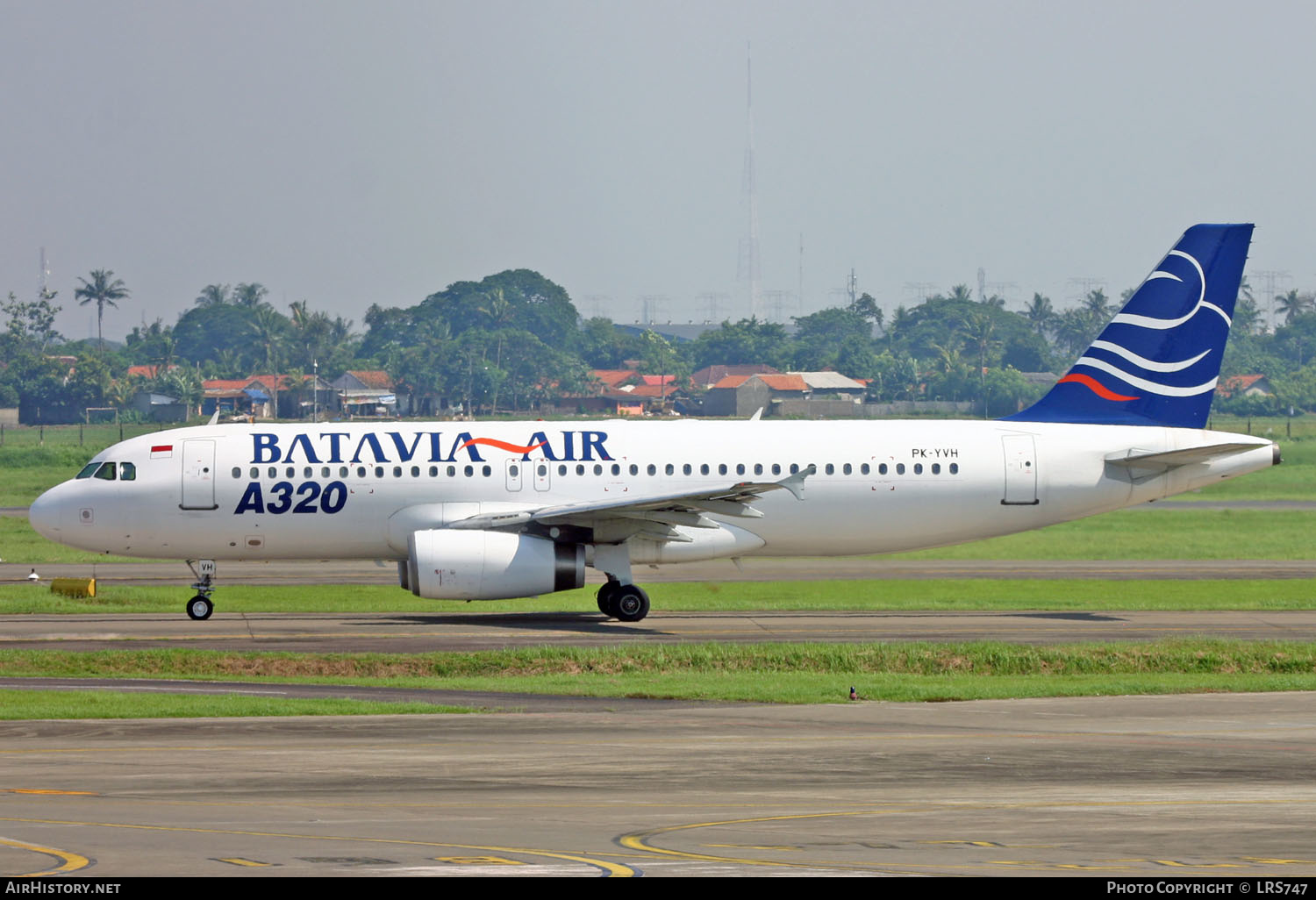 Aircraft Photo of PK-YVH | Airbus A320-232 | Batavia Air | AirHistory.net #250886