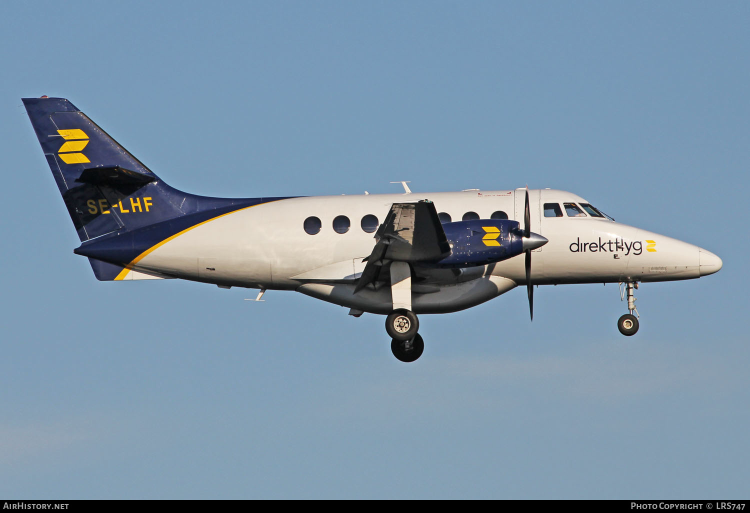 Aircraft Photo of SE-LHF | British Aerospace BAe-3101 Jetstream 31 | Direktflyg | AirHistory.net #250890