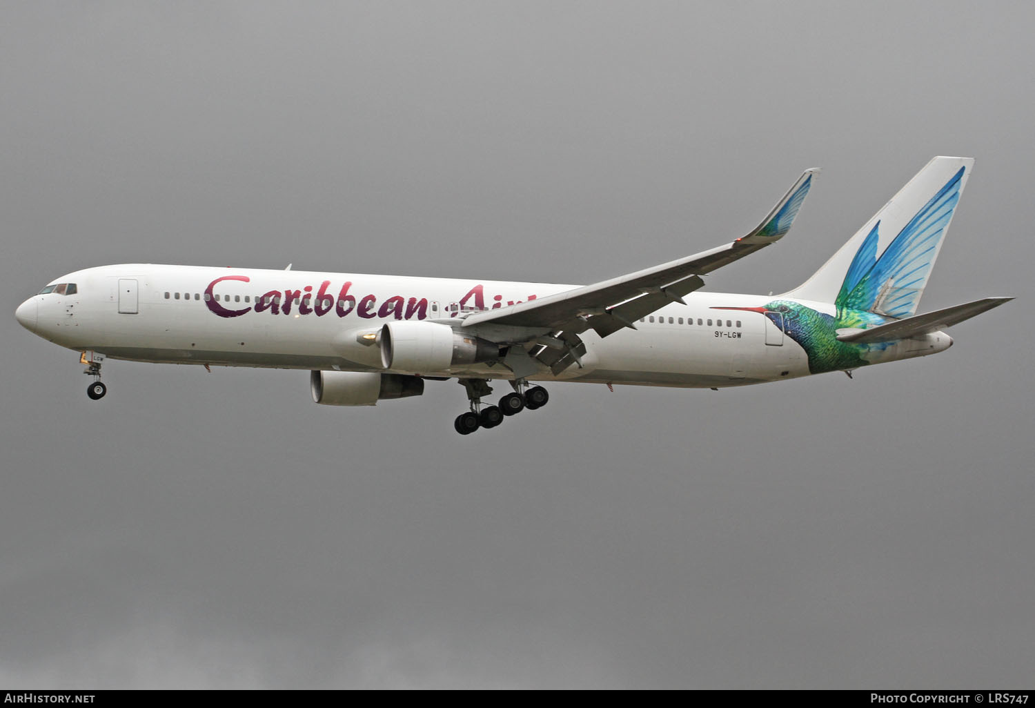Aircraft Photo of 9Y-LGW | Boeing 767-316/ER | Caribbean Airlines | AirHistory.net #250893