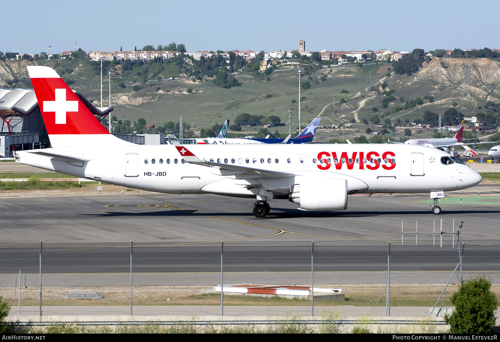 Aircraft Photo of HB-JBD | Bombardier CSeries CS100 (BD-500-1A10) | Swiss International Air Lines | AirHistory.net #250920