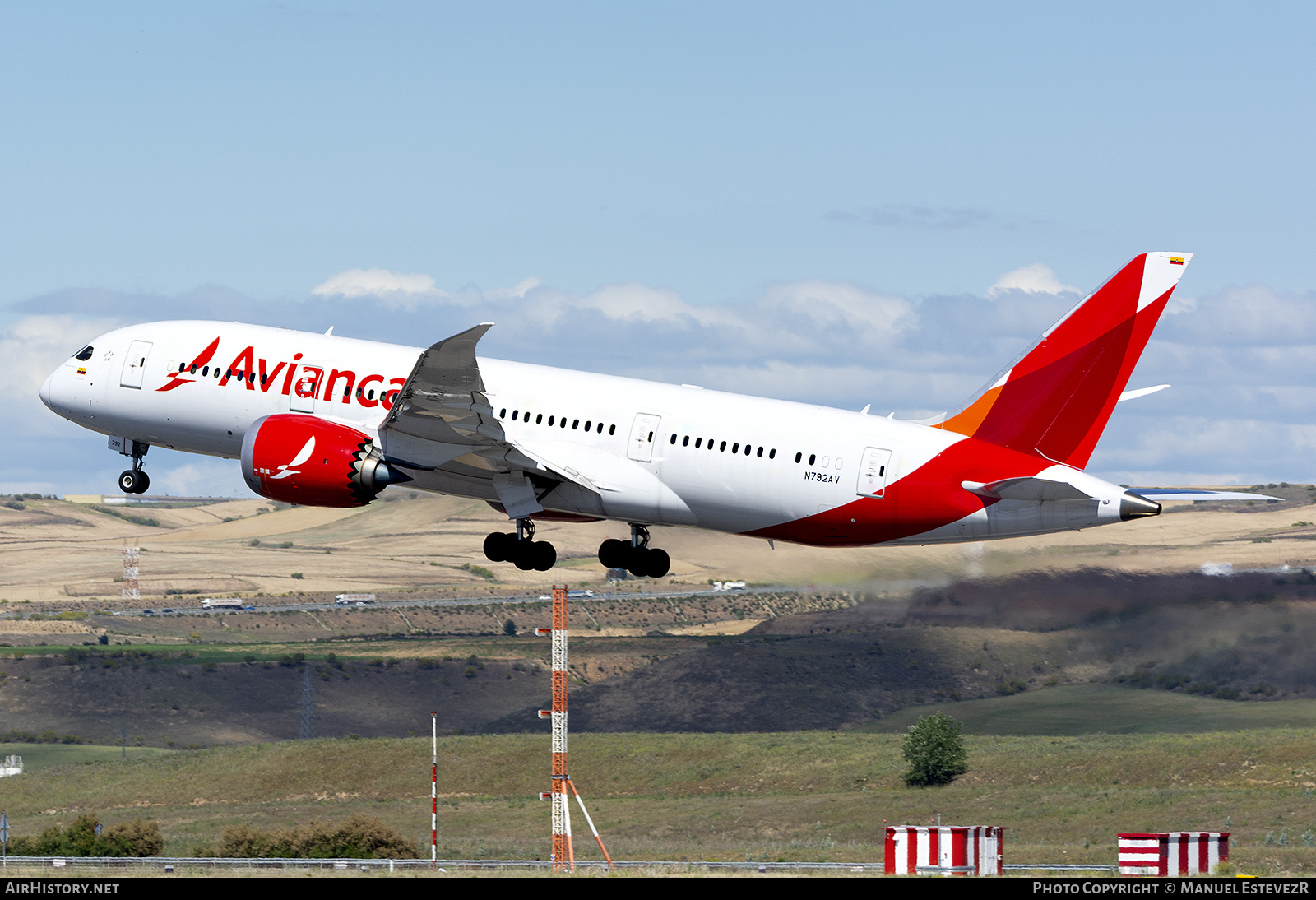 Aircraft Photo of N792AV | Boeing 787-8 Dreamliner | Avianca | AirHistory.net #250922