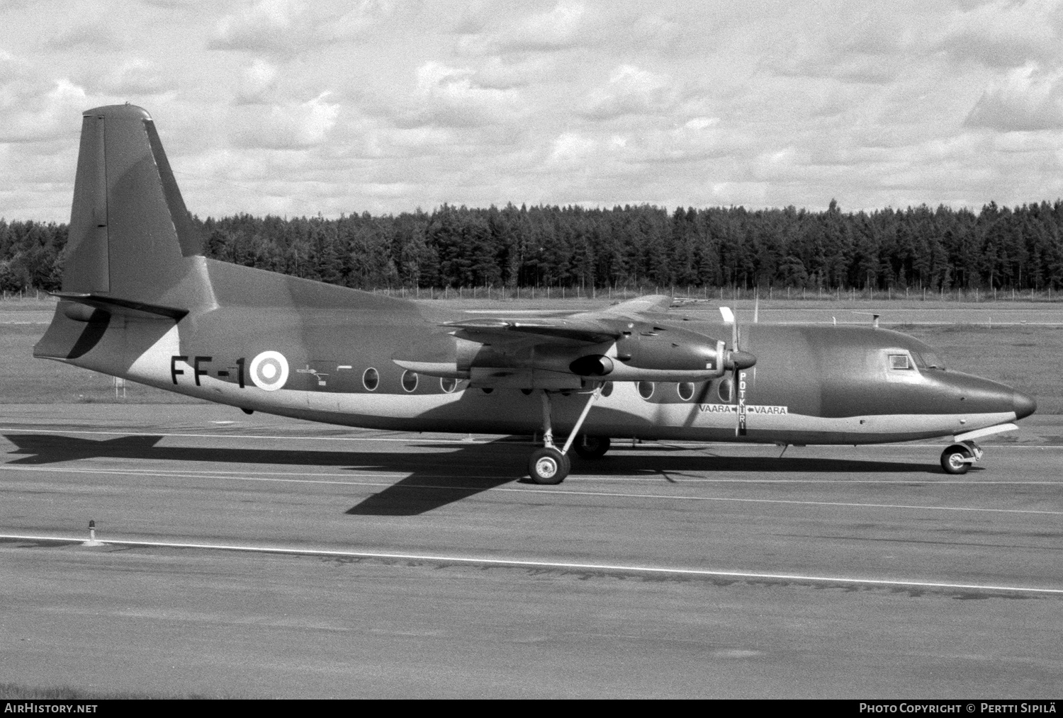 Aircraft Photo of FF-1 | Fokker F27-100 Friendship | Finland - Air Force | AirHistory.net #250941