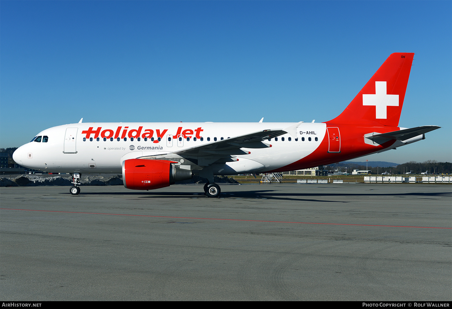 Aircraft Photo of D-AHIL | Airbus A319-112 | Holiday Jet | AirHistory.net #250944