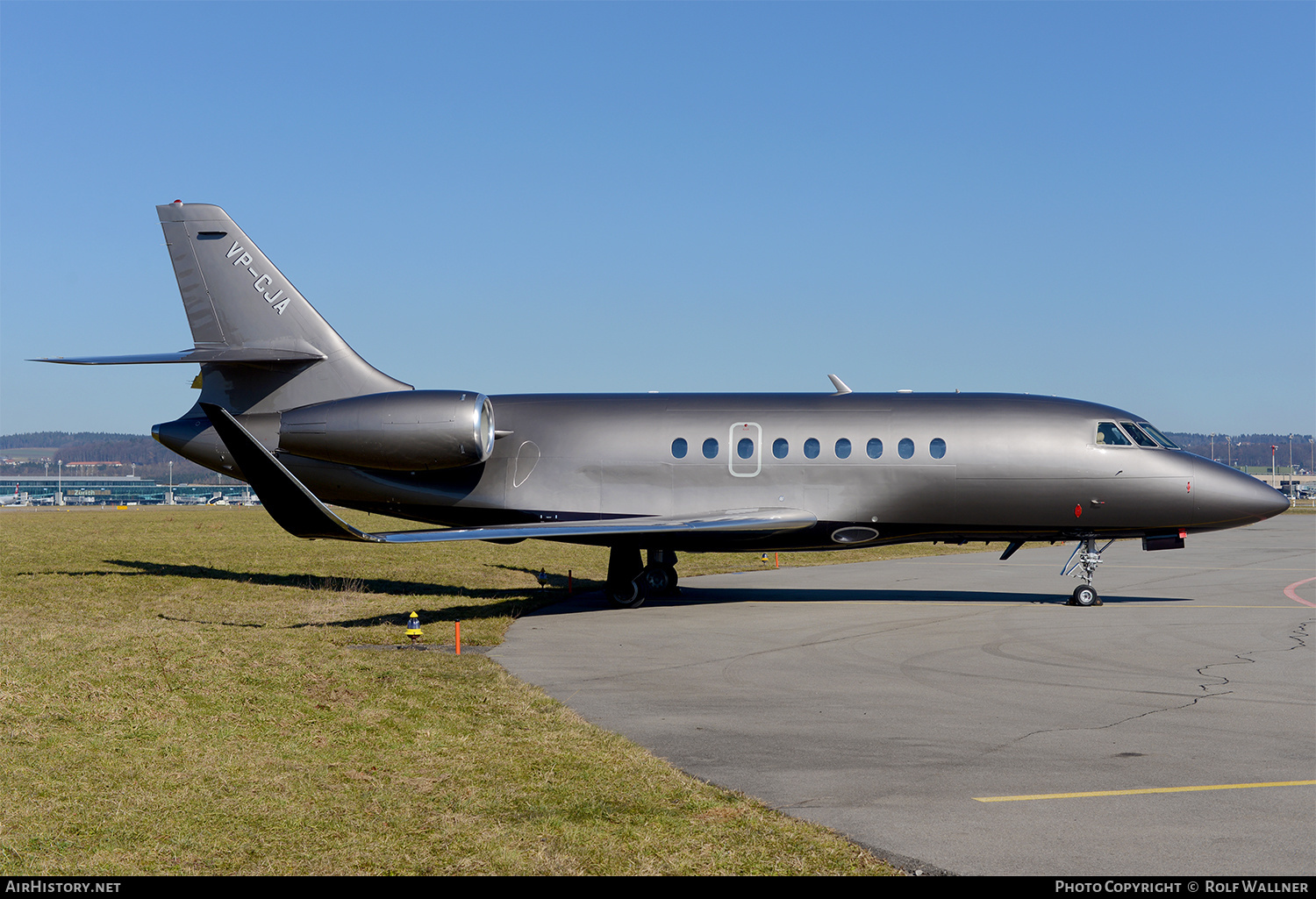 Aircraft Photo of VP-CJA | Dassault Falcon 2000LX | AirHistory.net #250957