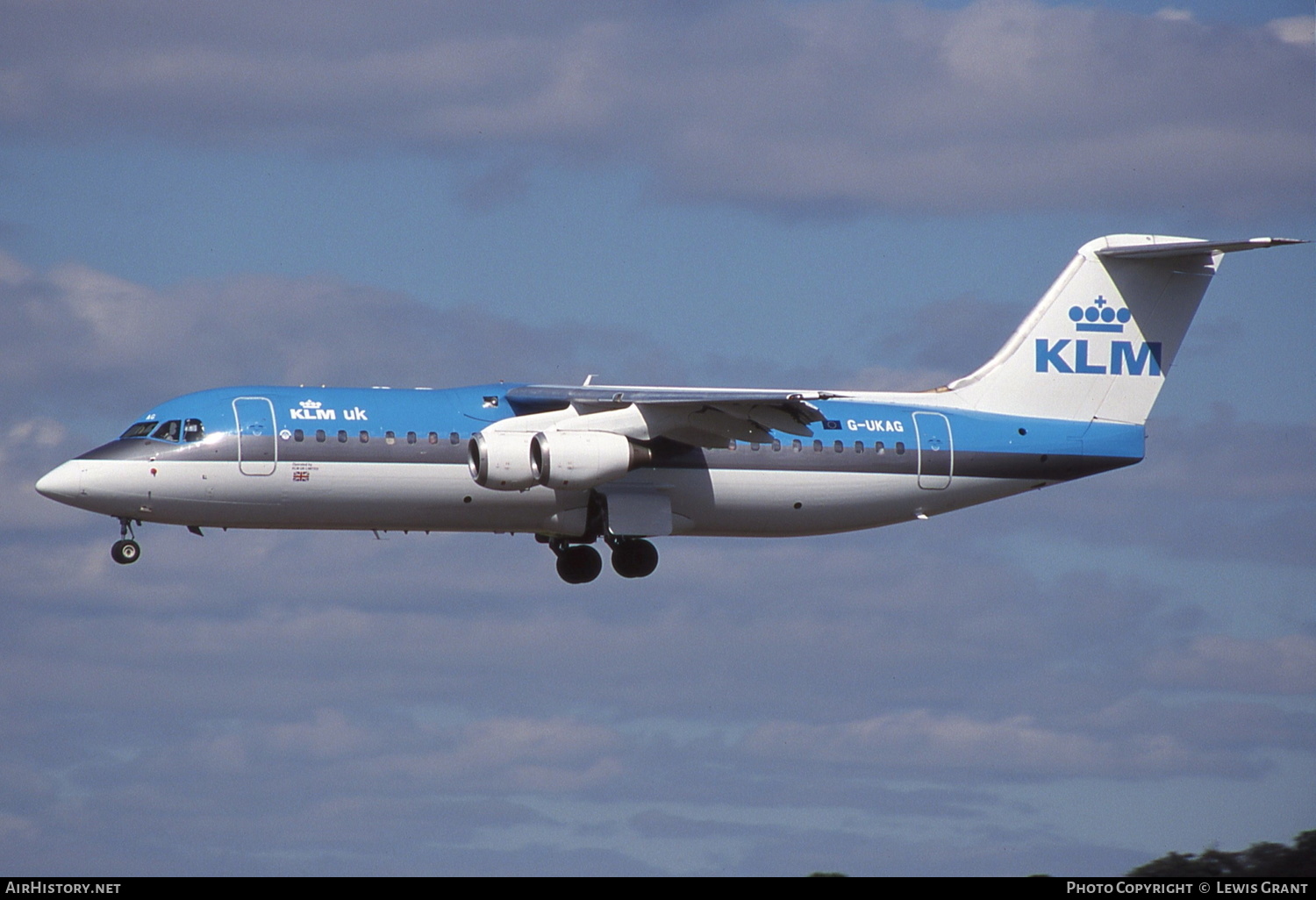Aircraft Photo of G-UKAG | British Aerospace BAe-146-300 | KLM UK | AirHistory.net #250979