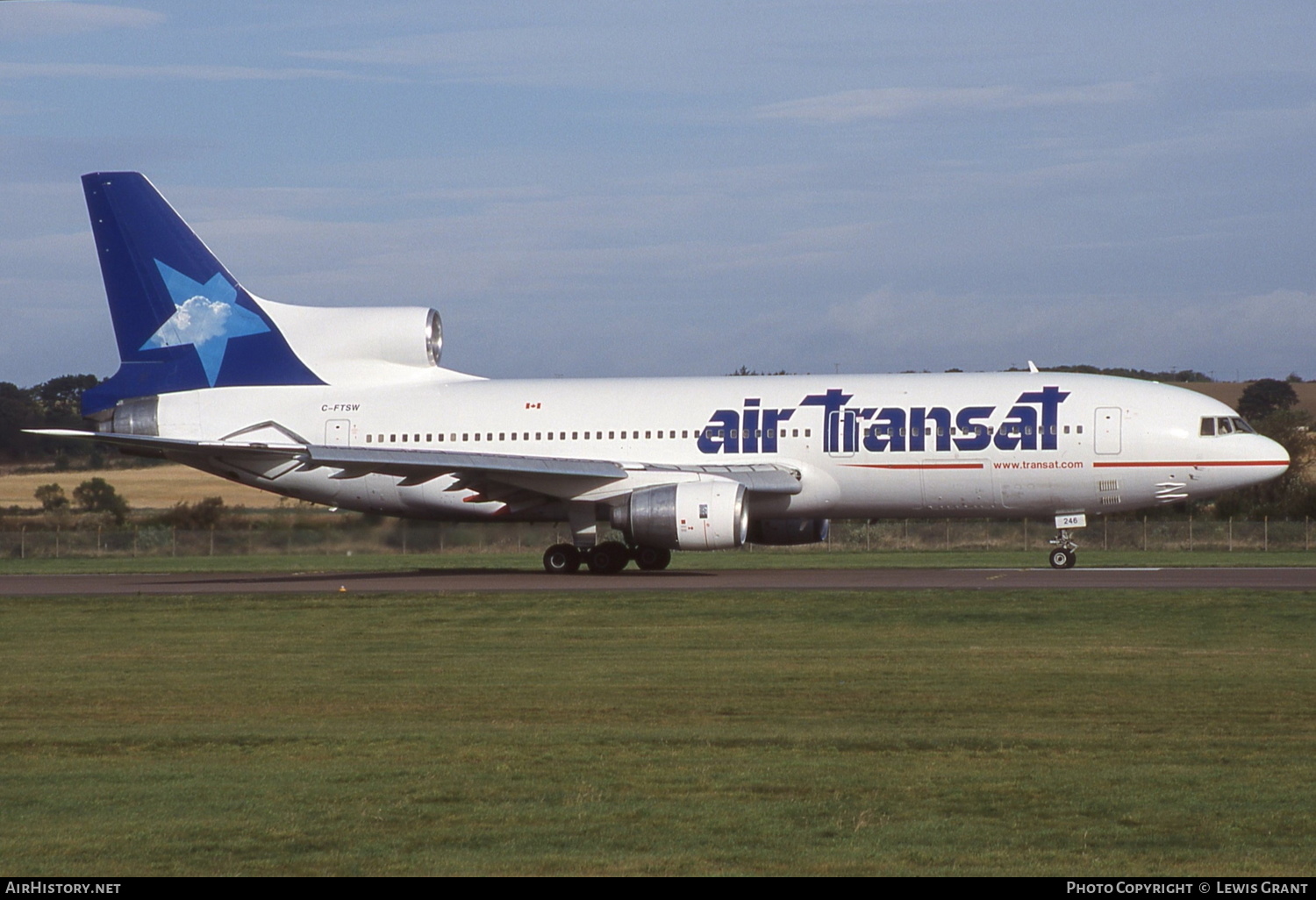 Aircraft Photo of C-FTSW | Lockheed L-1011-385-3 TriStar 500 | Air Transat | AirHistory.net #250981