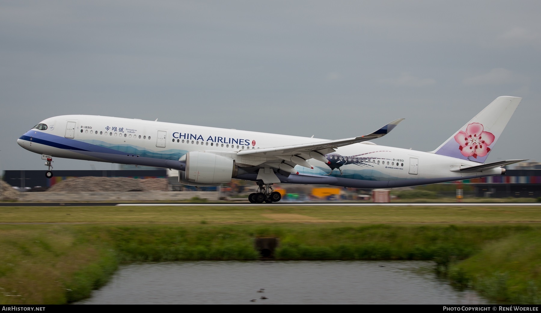 Aircraft Photo of B-18901 | Airbus A350-941 | China Airlines | AirHistory.net #250982