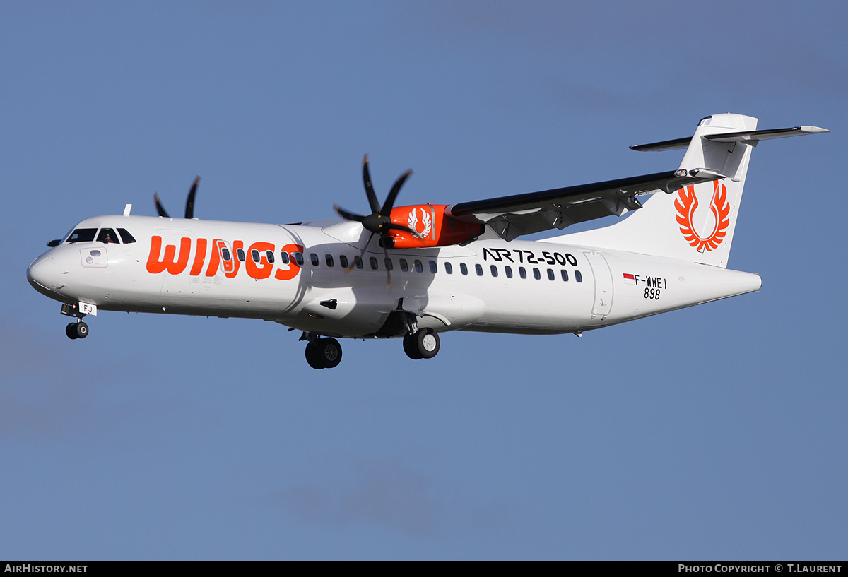 Aircraft Photo of F-WWEI | ATR ATR-72-500 (ATR-72-212A) | Wings Air | AirHistory.net #250988