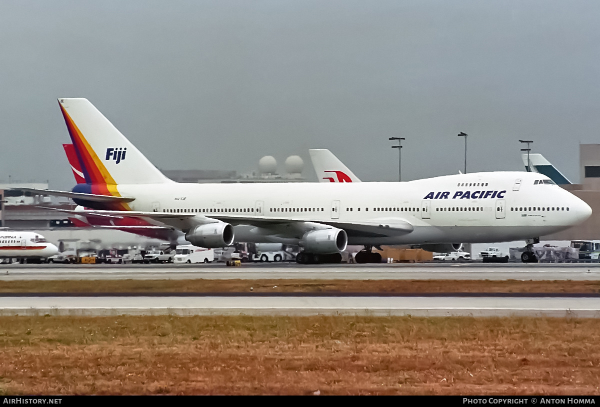 Aircraft Photo of DQ-FJE | Boeing 747-238B | Air Pacific | AirHistory.net #250990