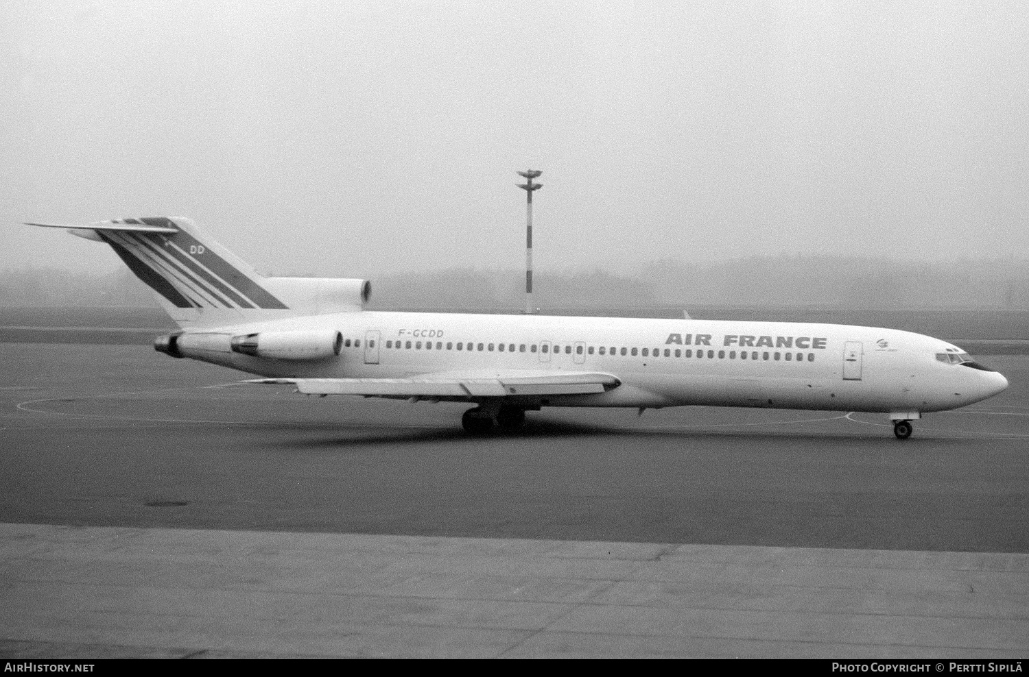 Aircraft Photo of F-GCDD | Boeing 727-228/Adv | Air France | AirHistory.net #250991
