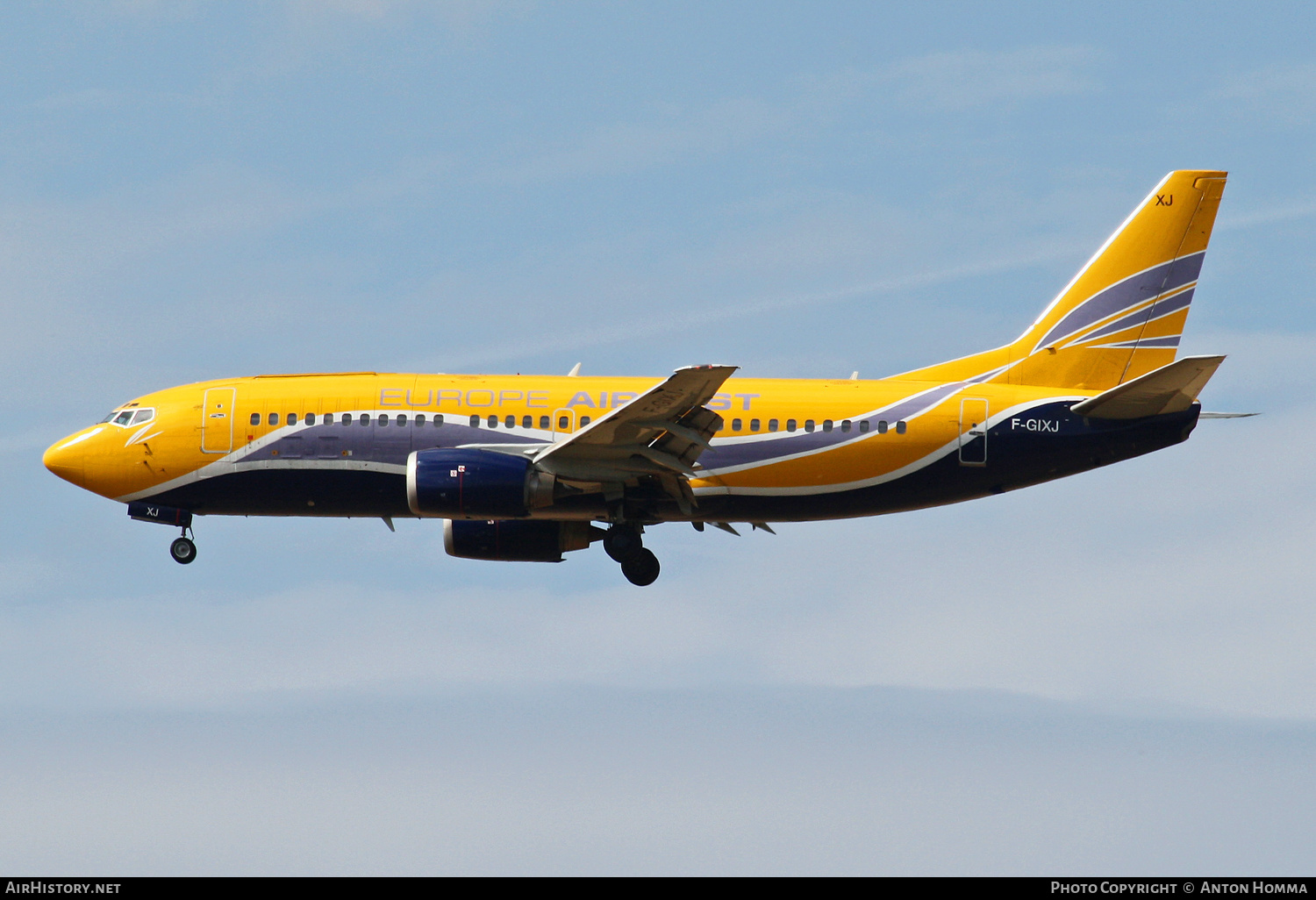 Aircraft Photo of F-GIXJ | Boeing 737-3Y0(QC) | Europe Airpost | AirHistory.net #251005