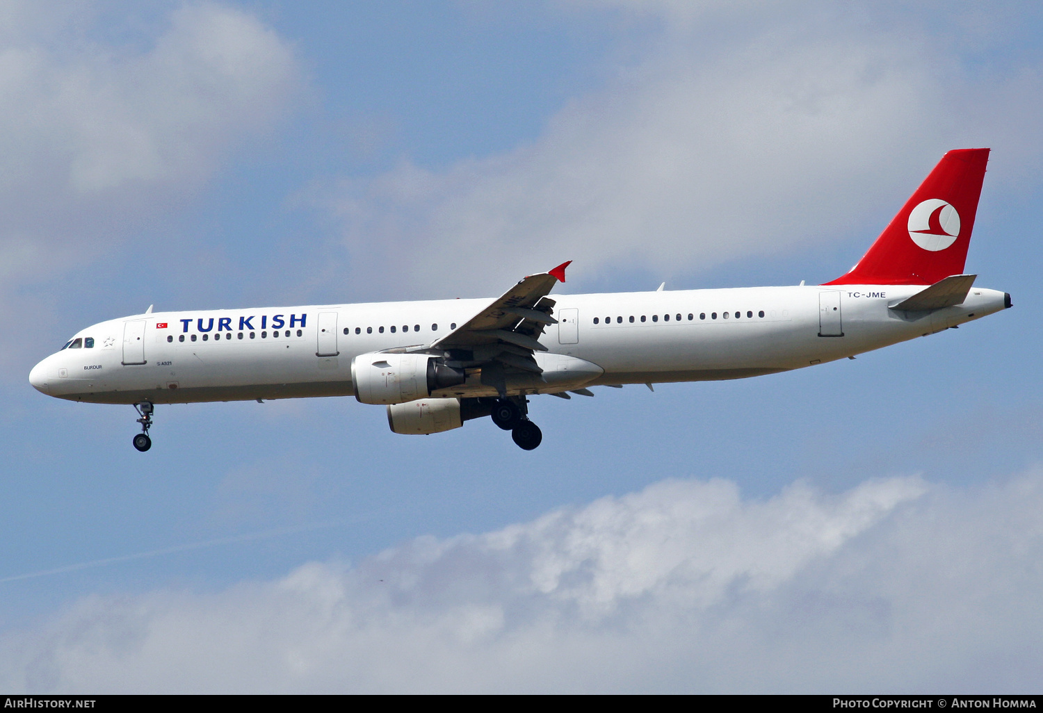 Aircraft Photo of TC-JME | Airbus A321-211 | Turkish Airlines | AirHistory.net #251006