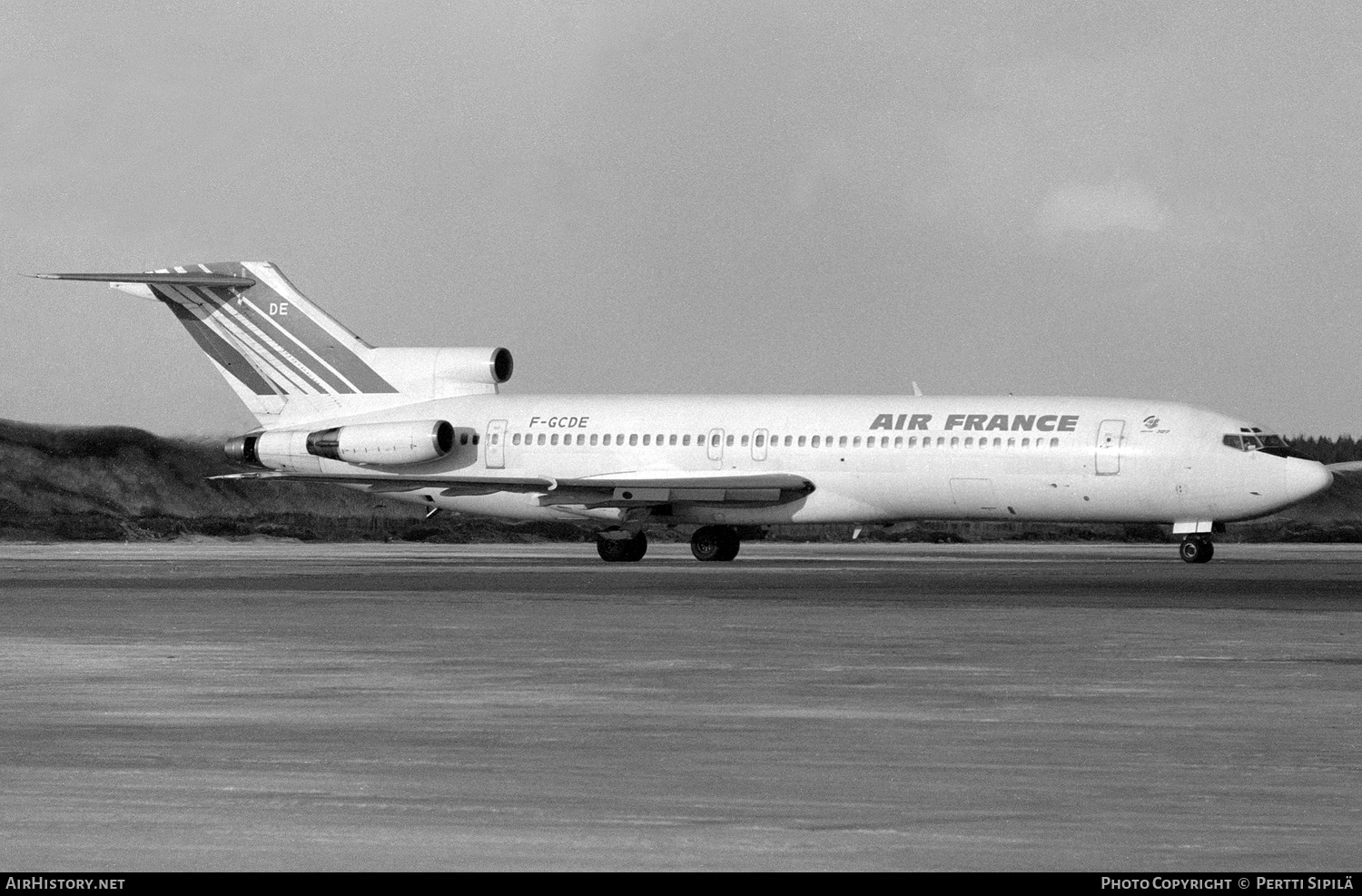 Aircraft Photo of F-GCDE | Boeing 727-228/Adv | Air France | AirHistory.net #251012