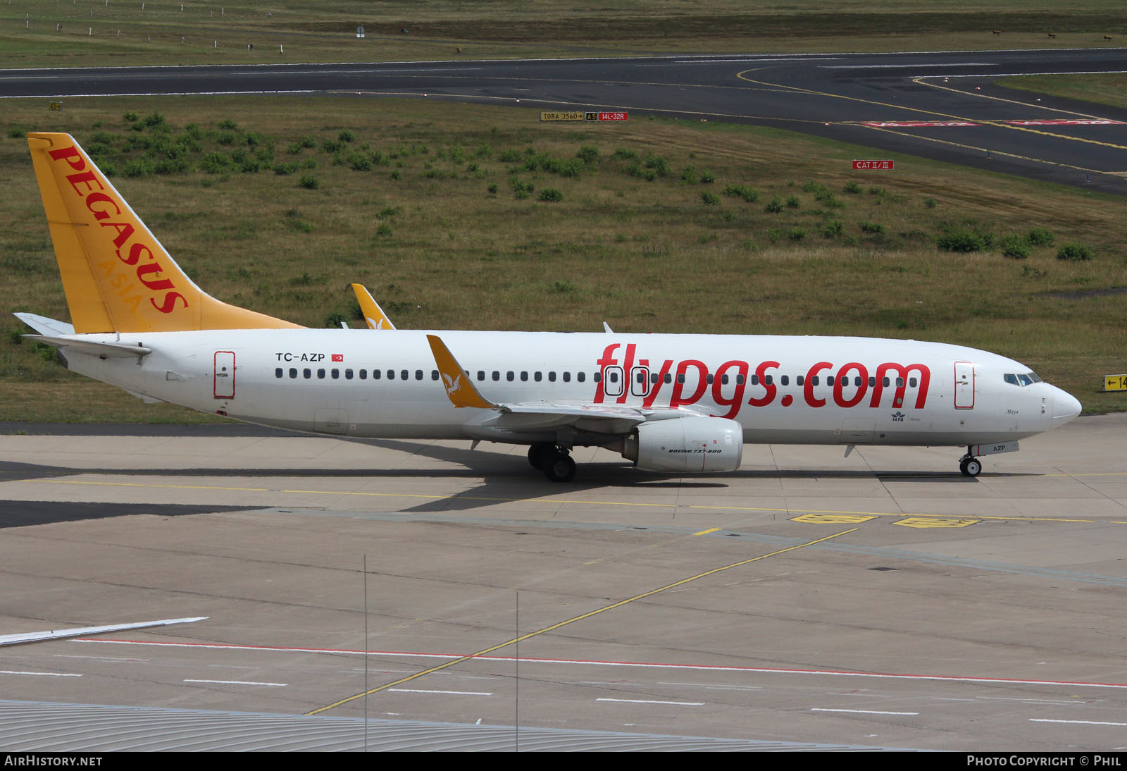 Aircraft Photo of TC-AZP | Boeing 737-82R | Pegasus Airlines | AirHistory.net #251014