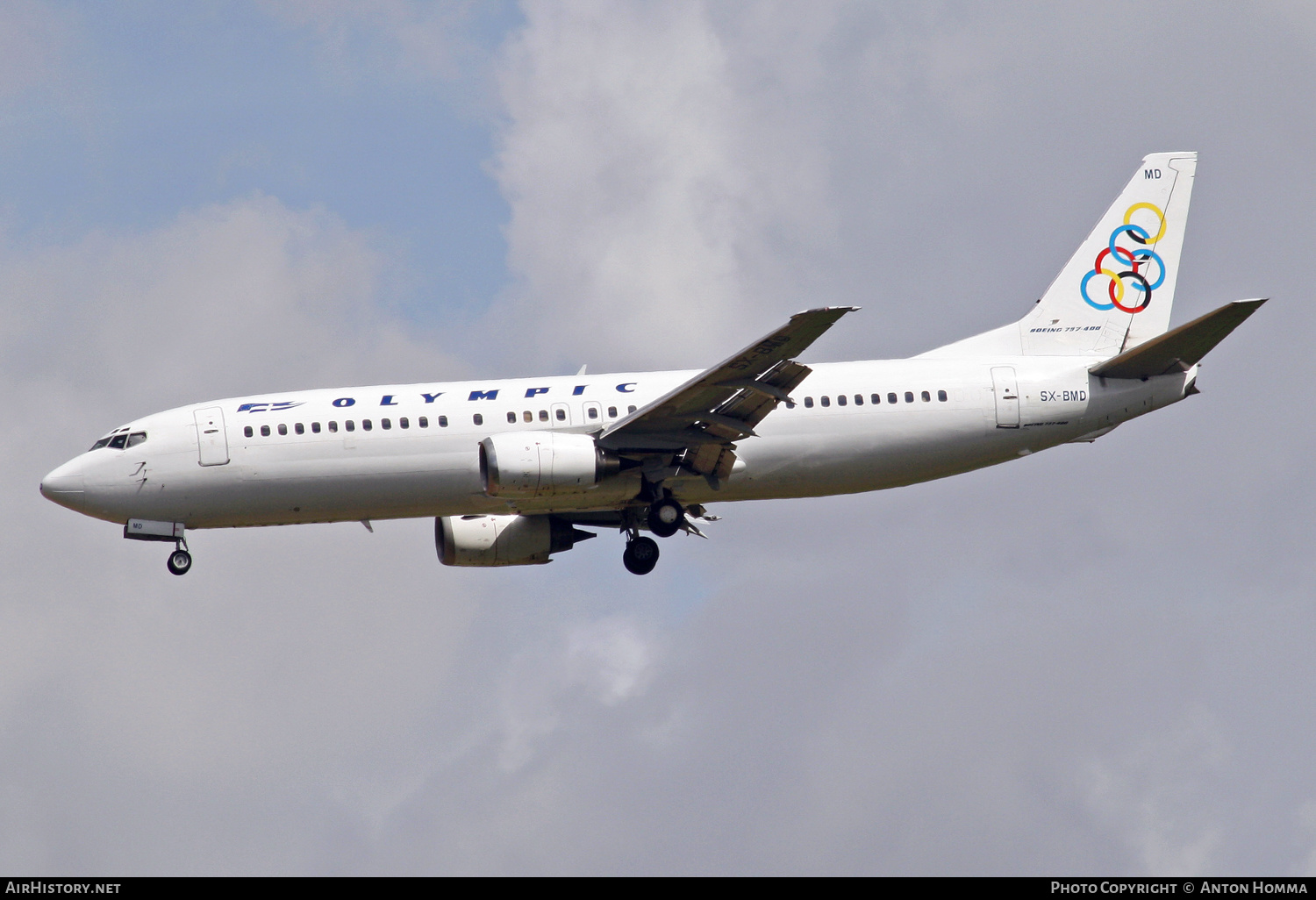 Aircraft Photo of SX-BMD | Boeing 737-48E | Olympic | AirHistory.net #251021