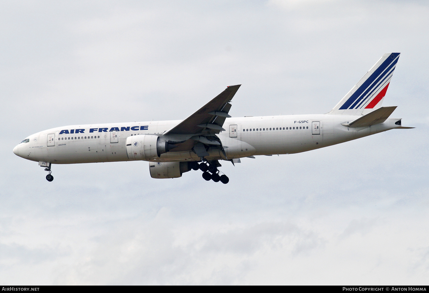 Aircraft Photo of F-GSPC | Boeing 777-228/ER | Air France | AirHistory.net #251022