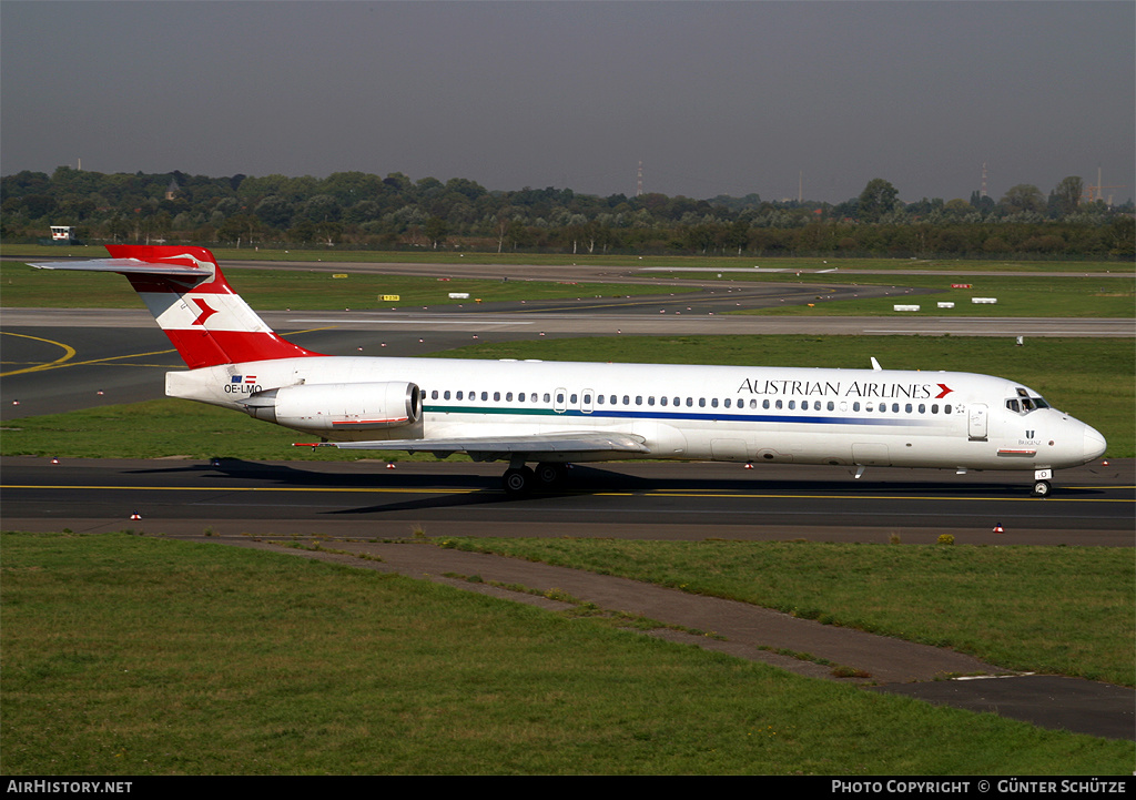 Aircraft Photo of OE-LMO | McDonnell Douglas MD-87 (DC-9-87) | Austrian Airlines | AirHistory.net #251026