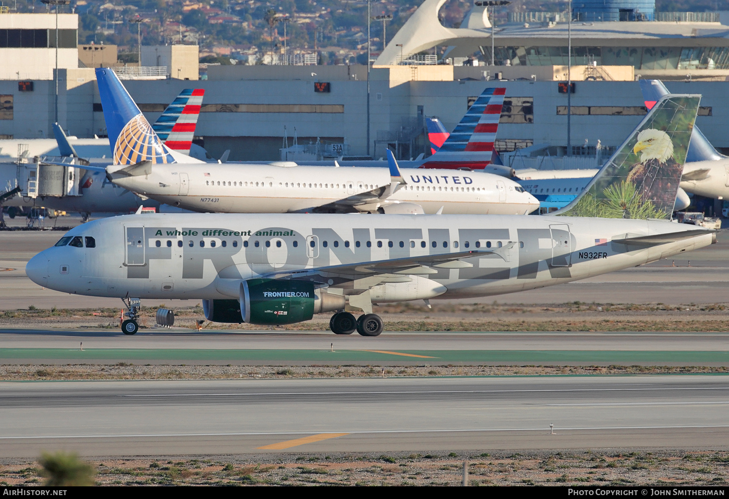 Aircraft Photo of N932FR | Airbus A319-111 | Frontier Airlines | AirHistory.net #251027