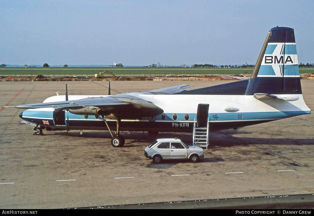 Aircraft Photo of PH-KFH | Fokker F27-200 Friendship | British Midland Airways - BMA | AirHistory.net #251030
