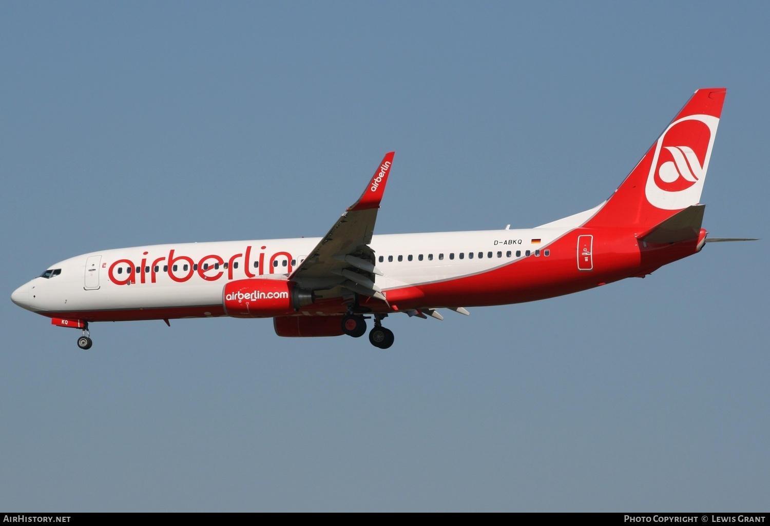 Aircraft Photo of D-ABKQ | Boeing 737-86J | Air Berlin | AirHistory.net #251038