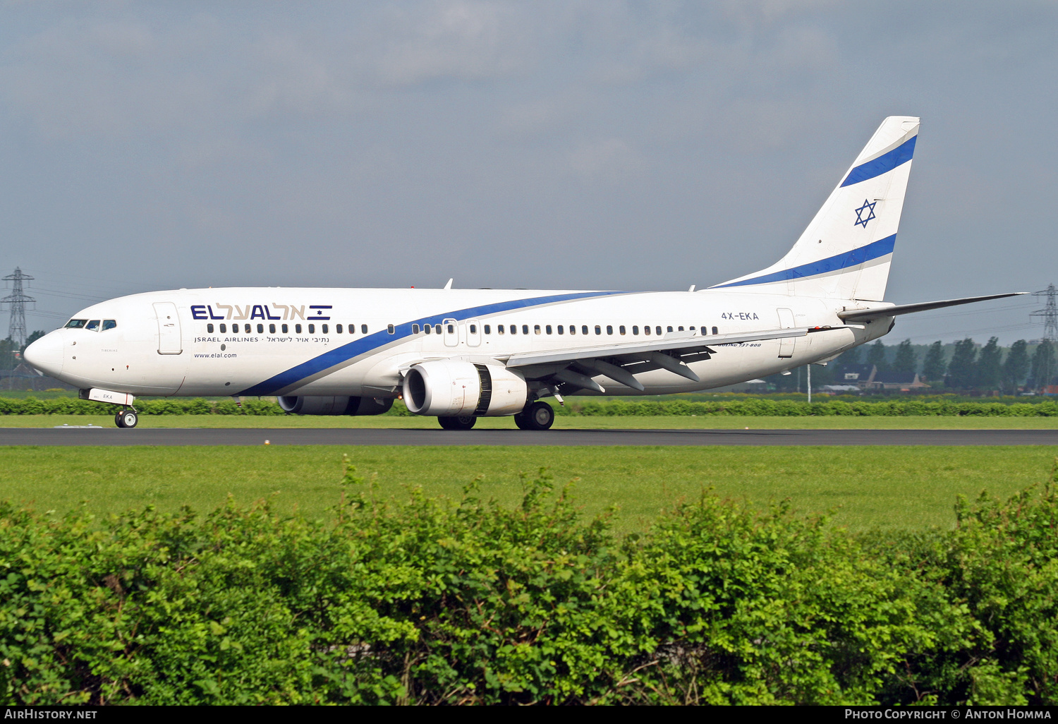 Aircraft Photo of 4X-EKA | Boeing 737-858 | El Al Israel Airlines | AirHistory.net #251068