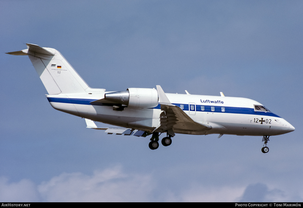 Aircraft Photo of 1202 | Canadair Challenger 601 (CL-600-2A12) | Germany - Air Force | AirHistory.net #251070