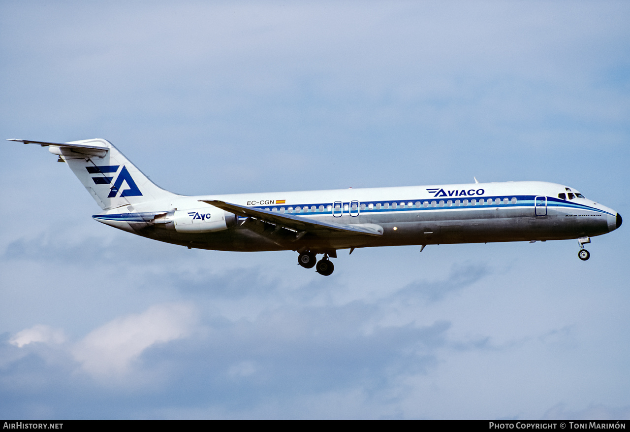 Aircraft Photo of EC-CGN | McDonnell Douglas DC-9-32 | Aviaco | AirHistory.net #251072