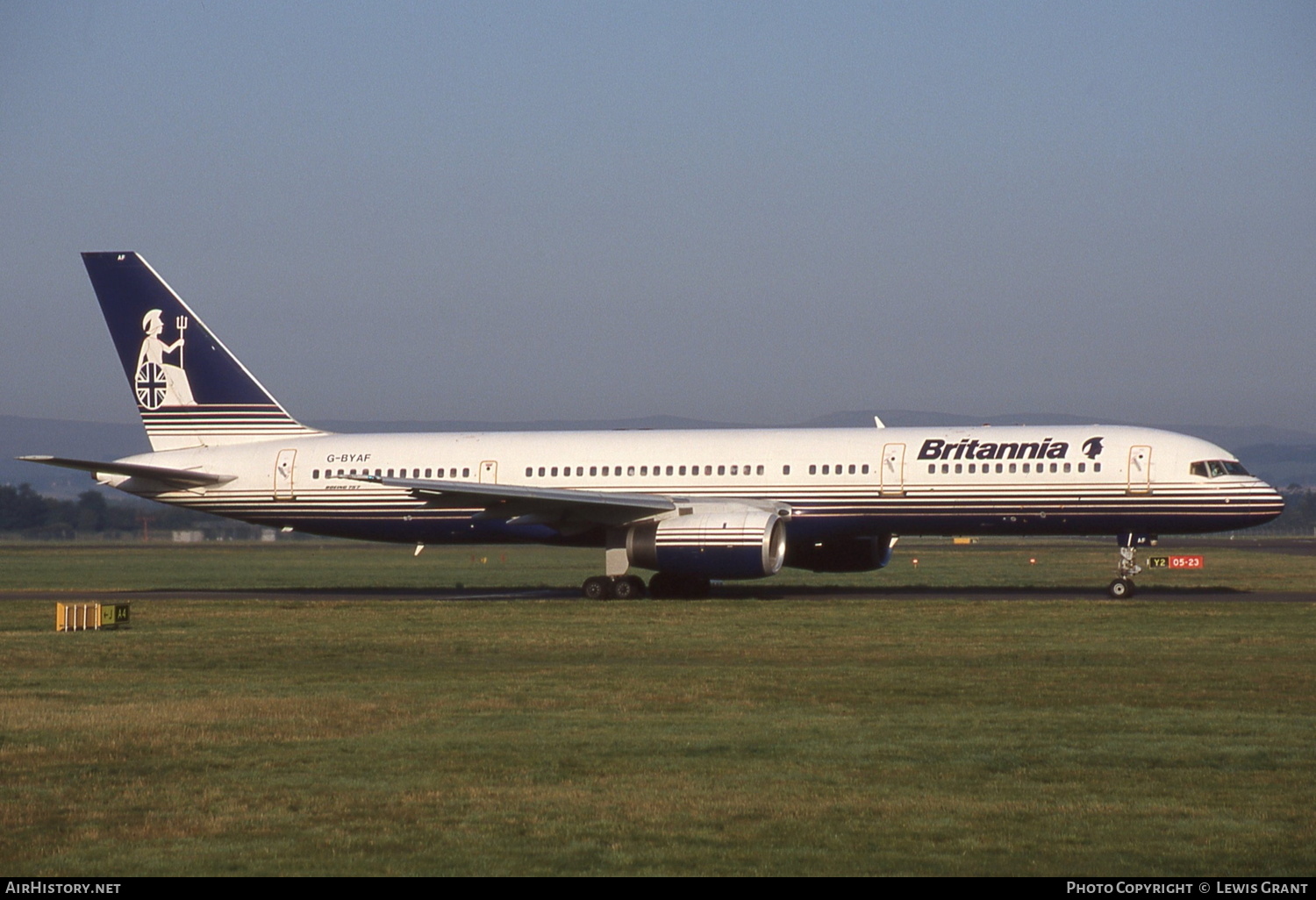 Aircraft Photo of G-BYAF | Boeing 757-204 | Britannia Airways | AirHistory.net #251075