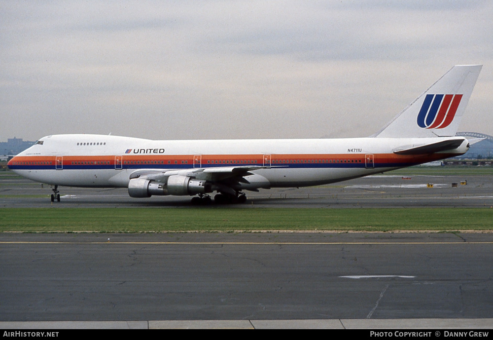 Aircraft Photo of N4711U | Boeing 747-122 | United Airlines | AirHistory.net #251077