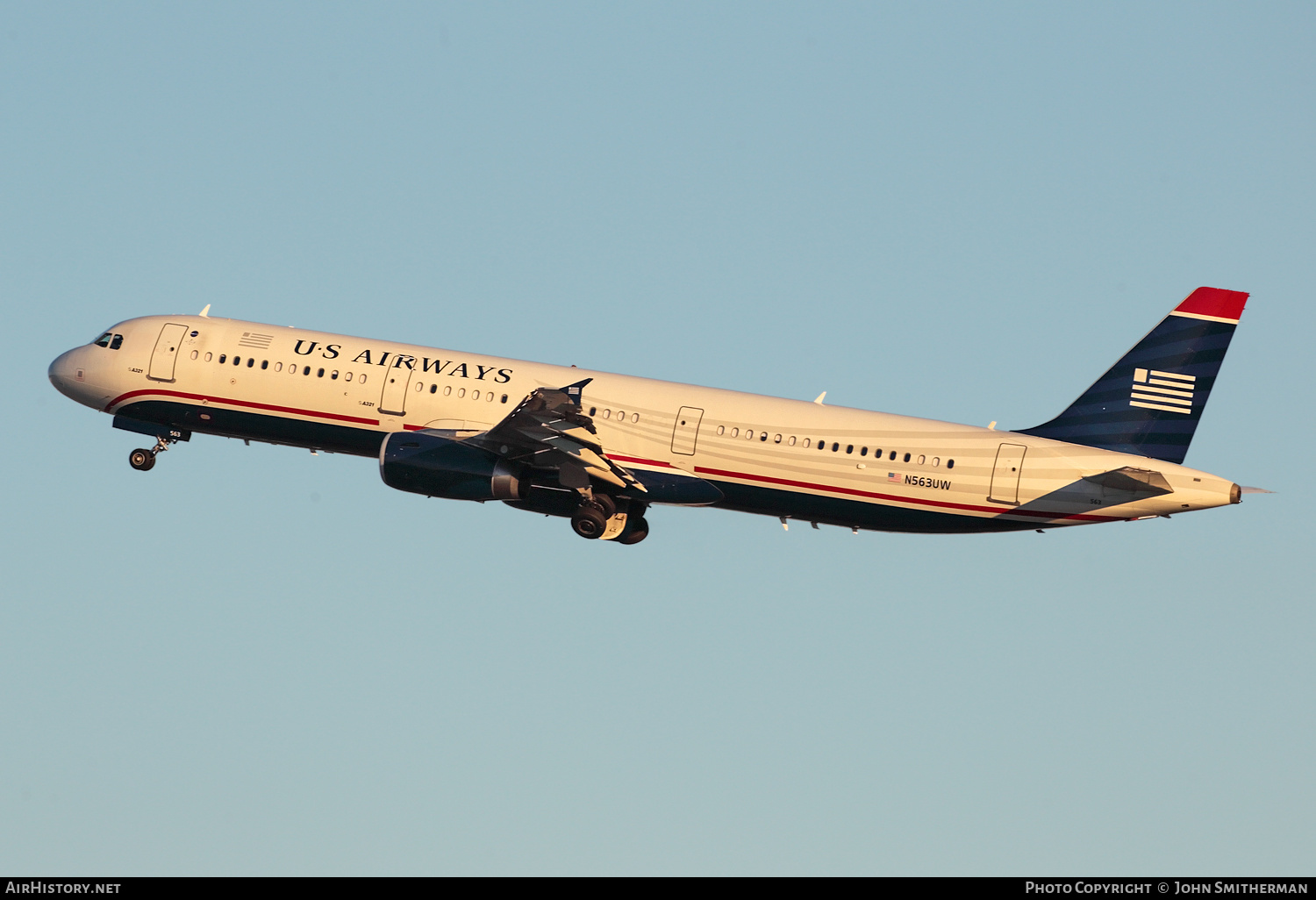 Aircraft Photo of N563UW | Airbus A321-232 | US Airways | AirHistory.net #251084