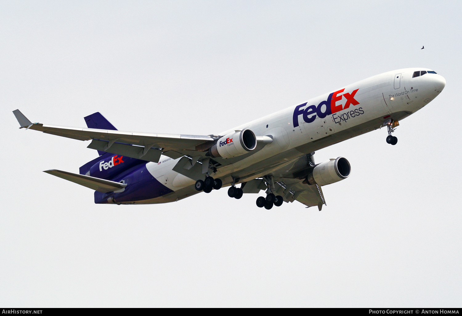 Aircraft Photo of N583FE | McDonnell Douglas MD-11F | FedEx Express | AirHistory.net #251087