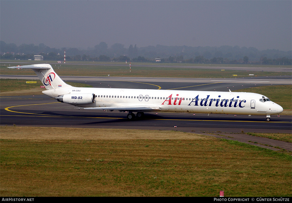 Aircraft Photo of 9A-CBC | McDonnell Douglas MD-82 (DC-9-82) | Air Adriatic | AirHistory.net #251089