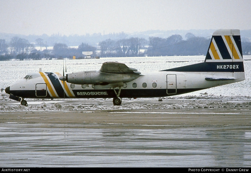 Aircraft Photo of HK-2702X | Handley Page HPR-7 Herald 401 | Aerosucre | AirHistory.net #251098