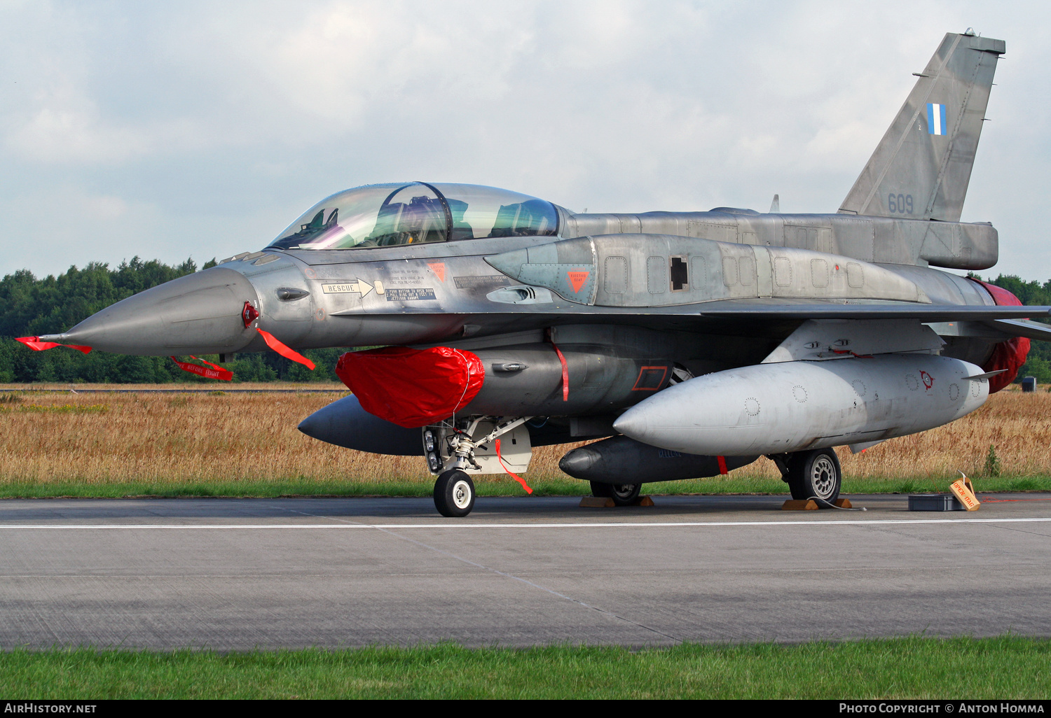 Aircraft Photo of 609 | Lockheed Martin F-16D Fighting Falcon | Greece - Air Force | AirHistory.net #251107