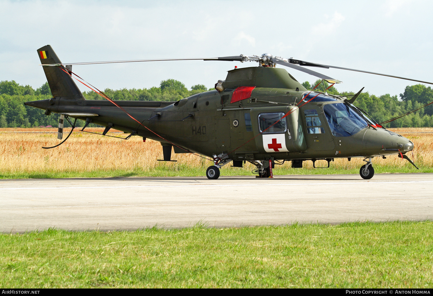 Aircraft Photo of H40 | Agusta A-109BA | Belgium - Air Force | AirHistory.net #251108