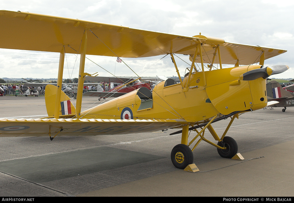 Aircraft Photo of G-ANEH / N6797 | De Havilland D.H. 82A Tiger Moth II | UK - Air Force | AirHistory.net #251109