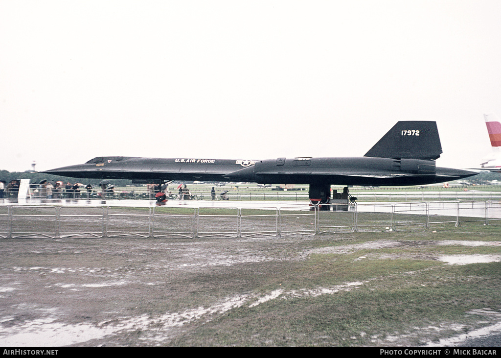 Aircraft Photo of 61-7972 | Lockheed SR-71A Blackbird | USA - Air Force | AirHistory.net #251116