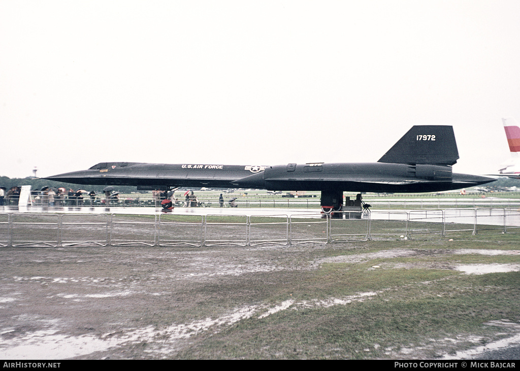 Aircraft Photo of 61-7972 / 17972 | Lockheed SR-71A Blackbird | USA - Air Force | AirHistory.net #251116