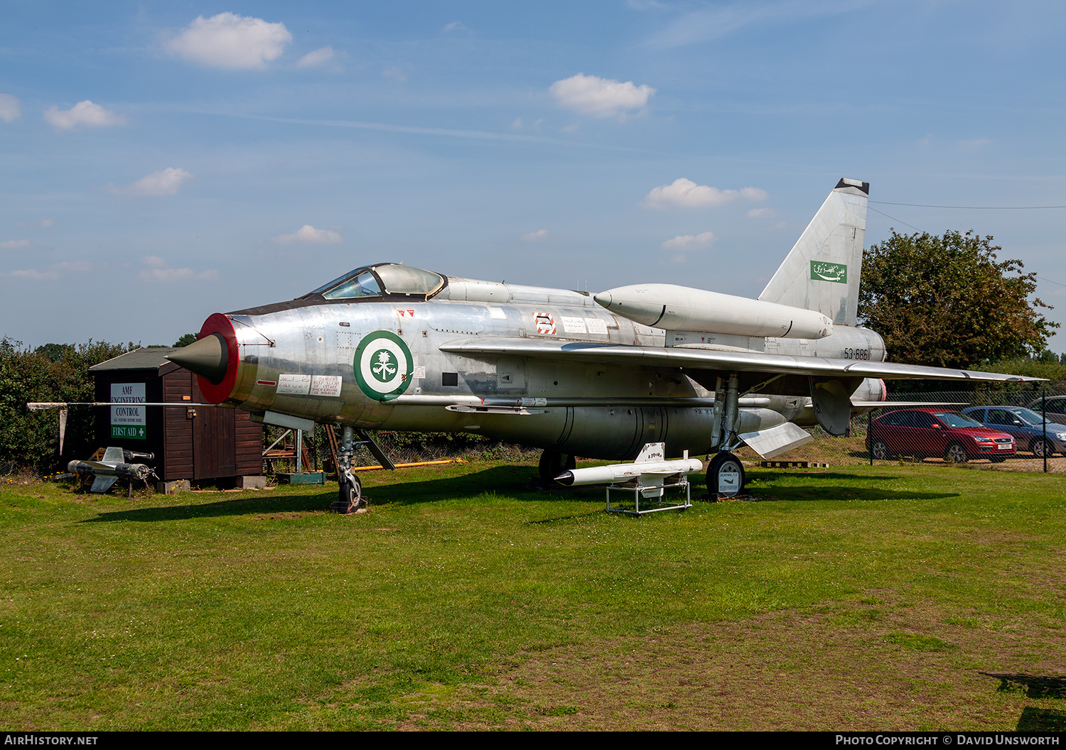 Aircraft Photo of 53-686 | English Electric Lightning F53 | Saudi Arabia - Air Force | AirHistory.net #251119