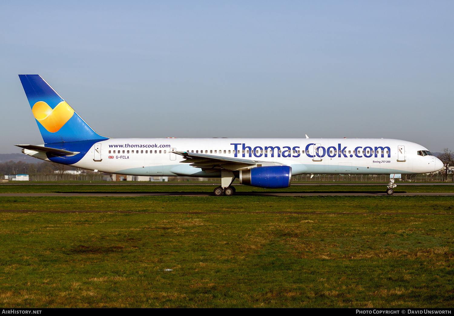 Aircraft Photo of G-FCLA | Boeing 757-28A | Thomas Cook Airlines | AirHistory.net #251123