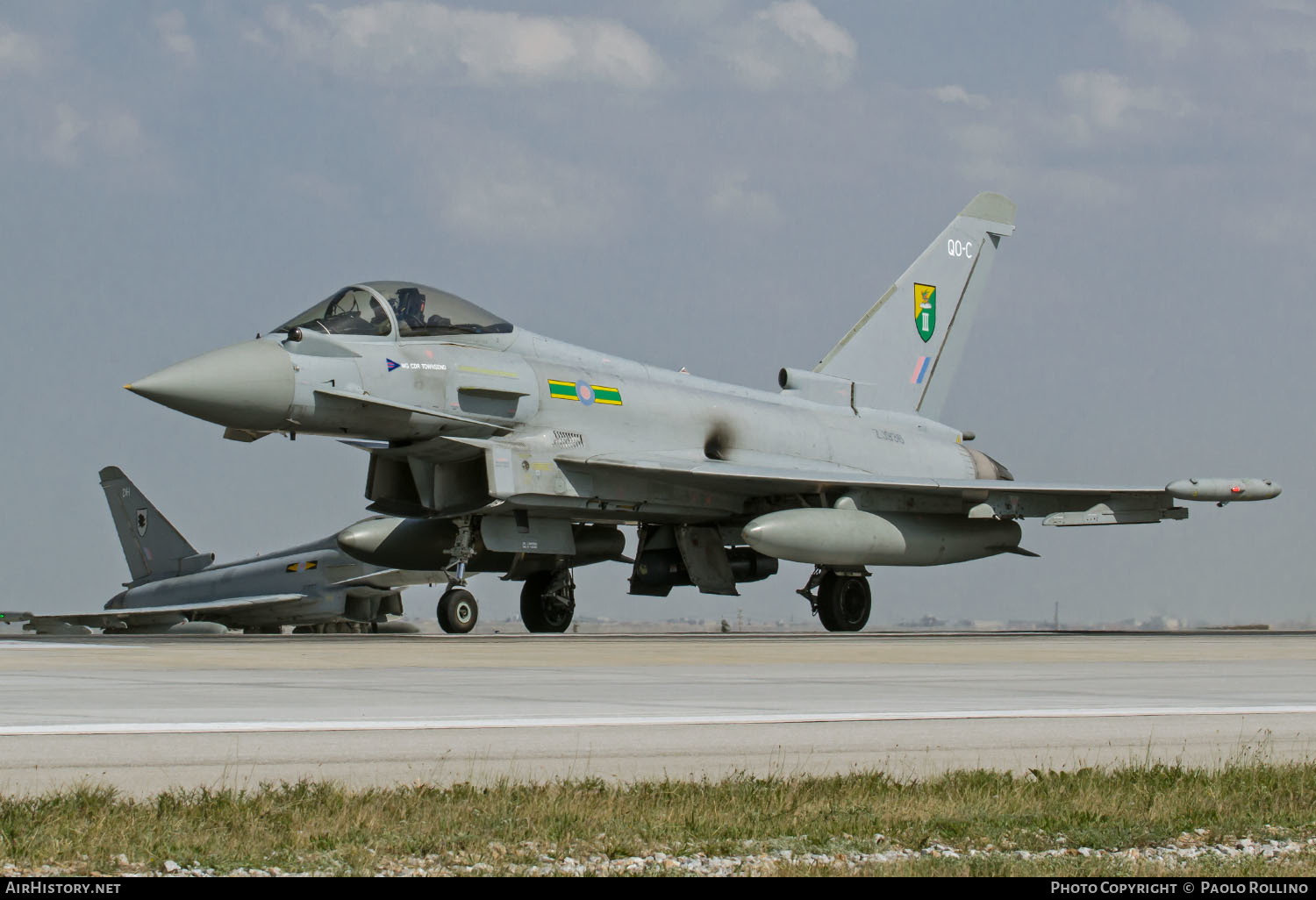 Aircraft Photo of ZJ936 | Eurofighter EF-2000 Typhoon FGR4 | UK - Air Force | AirHistory.net #251134