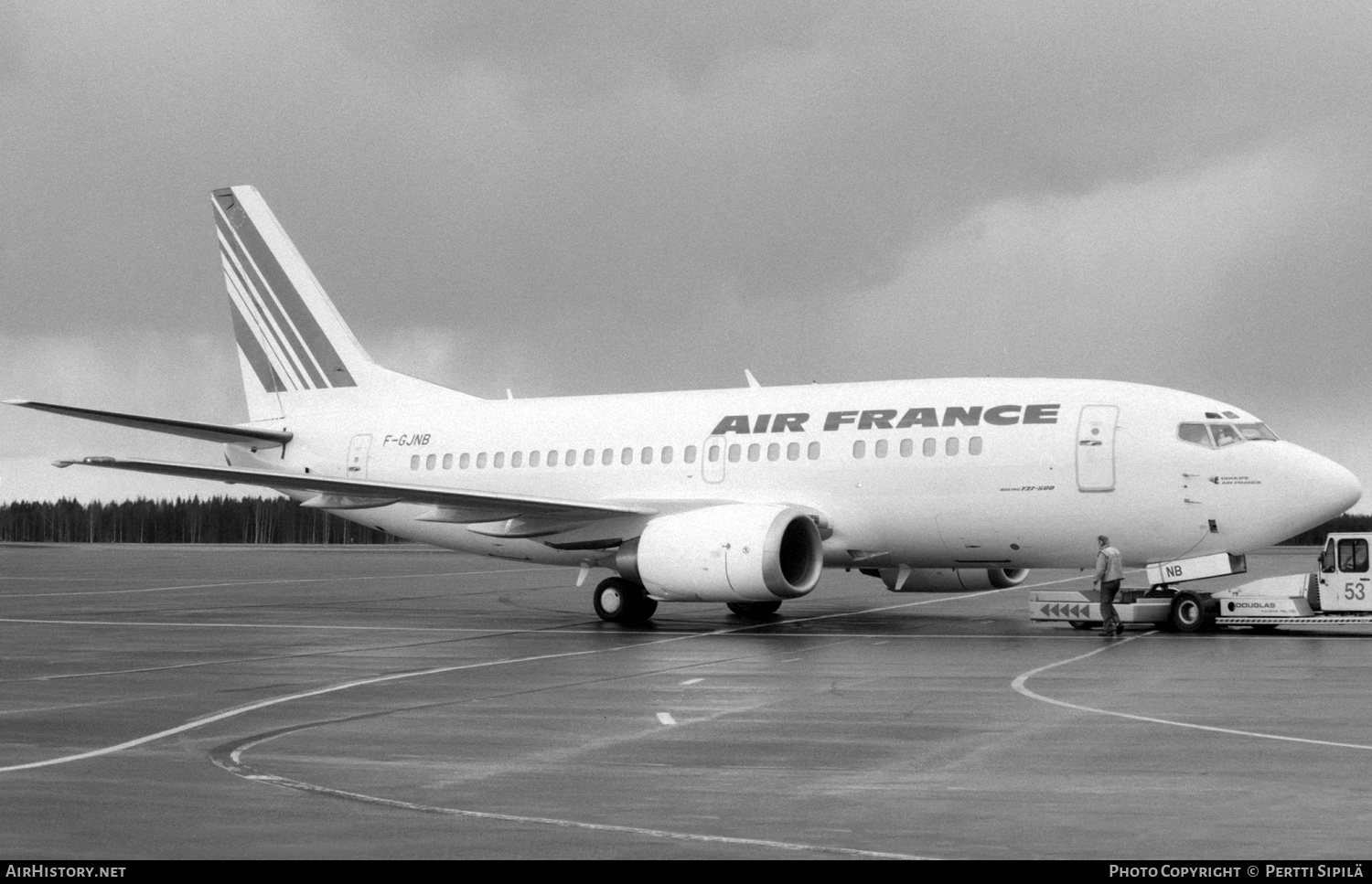 Aircraft Photo of F-GJNB | Boeing 737-528 | Air France | AirHistory.net #251135