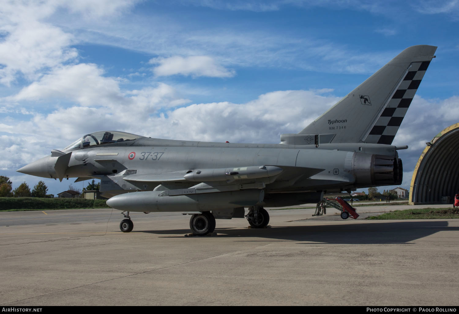 Aircraft Photo of MM7346 | Eurofighter F-2000A Typhoon | Italy - Air Force | AirHistory.net #251137