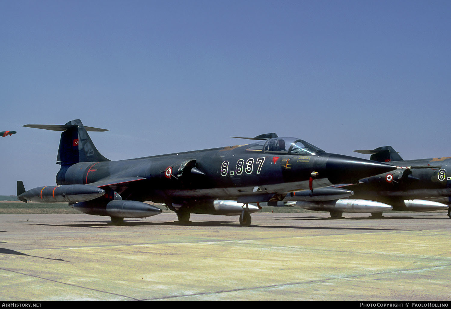 Aircraft Photo of 104837 / 62-837 | Lockheed CF-104 Starfighter | Turkey - Air Force | AirHistory.net #251146
