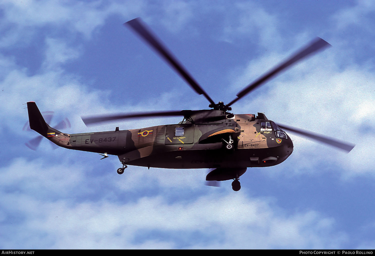 Aircraft Photo of EV-8437 | Agusta AS-61A-4 Sea King | Venezuela - Army | AirHistory.net #251147