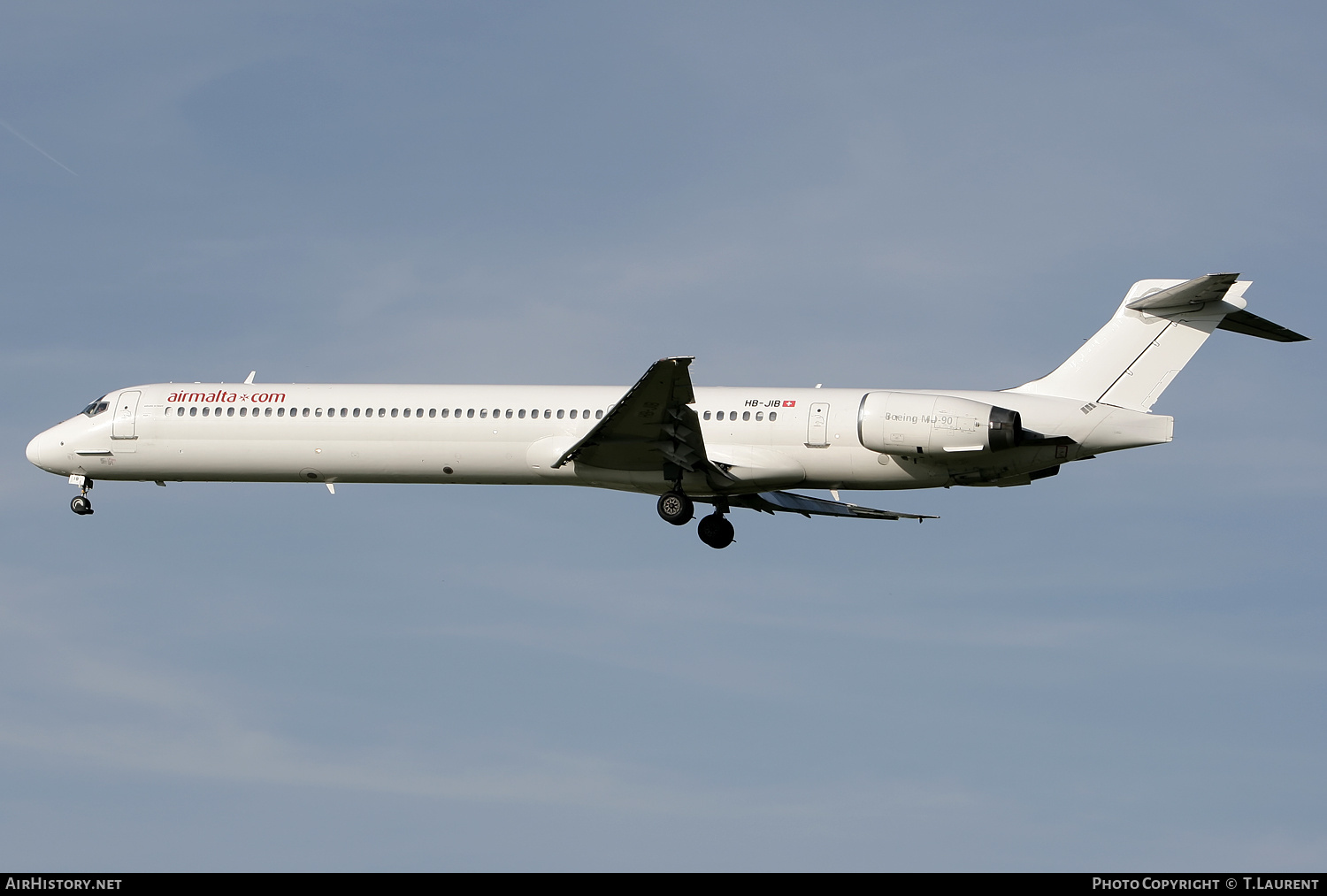 Aircraft Photo of HB-JIB | McDonnell Douglas MD-90-30 | Air Malta | AirHistory.net #251154