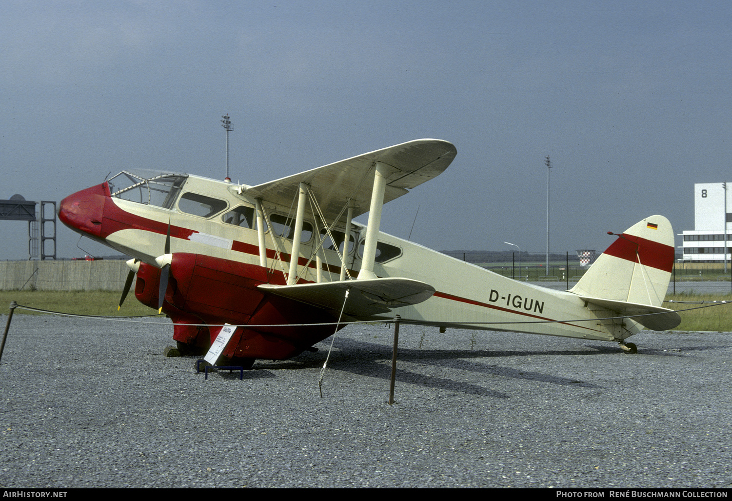 Aircraft Photo of D-IGUN | De Havilland D.H. 89A Dragon Rapide | AirHistory.net #251158