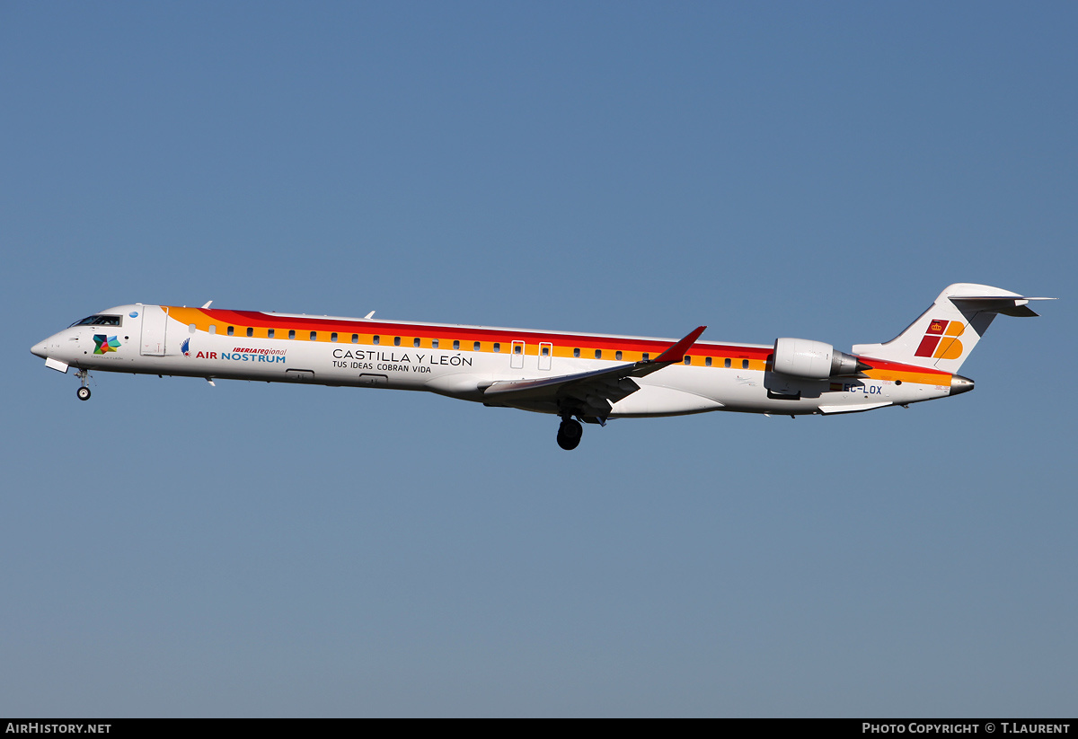 Aircraft Photo of EC-LOX | Bombardier CRJ-1000ER NG (CL-600-2E25) | Iberia Regional | AirHistory.net #251168