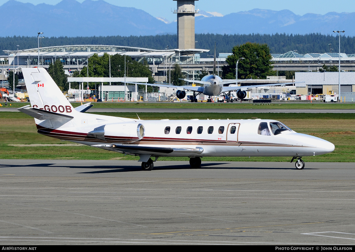 Aircraft Photo of C-GOOB | Cessna 560 Citation Ultra | AirHistory.net #251192