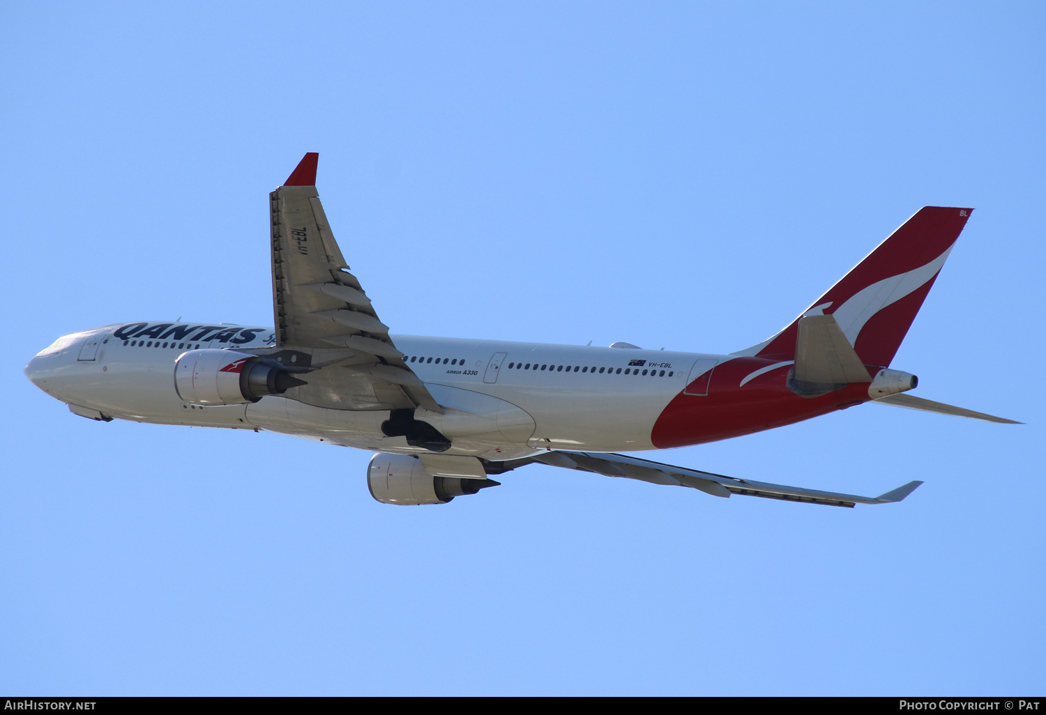 Aircraft Photo of VH-EBL | Airbus A330-203 | Qantas | AirHistory.net #251226